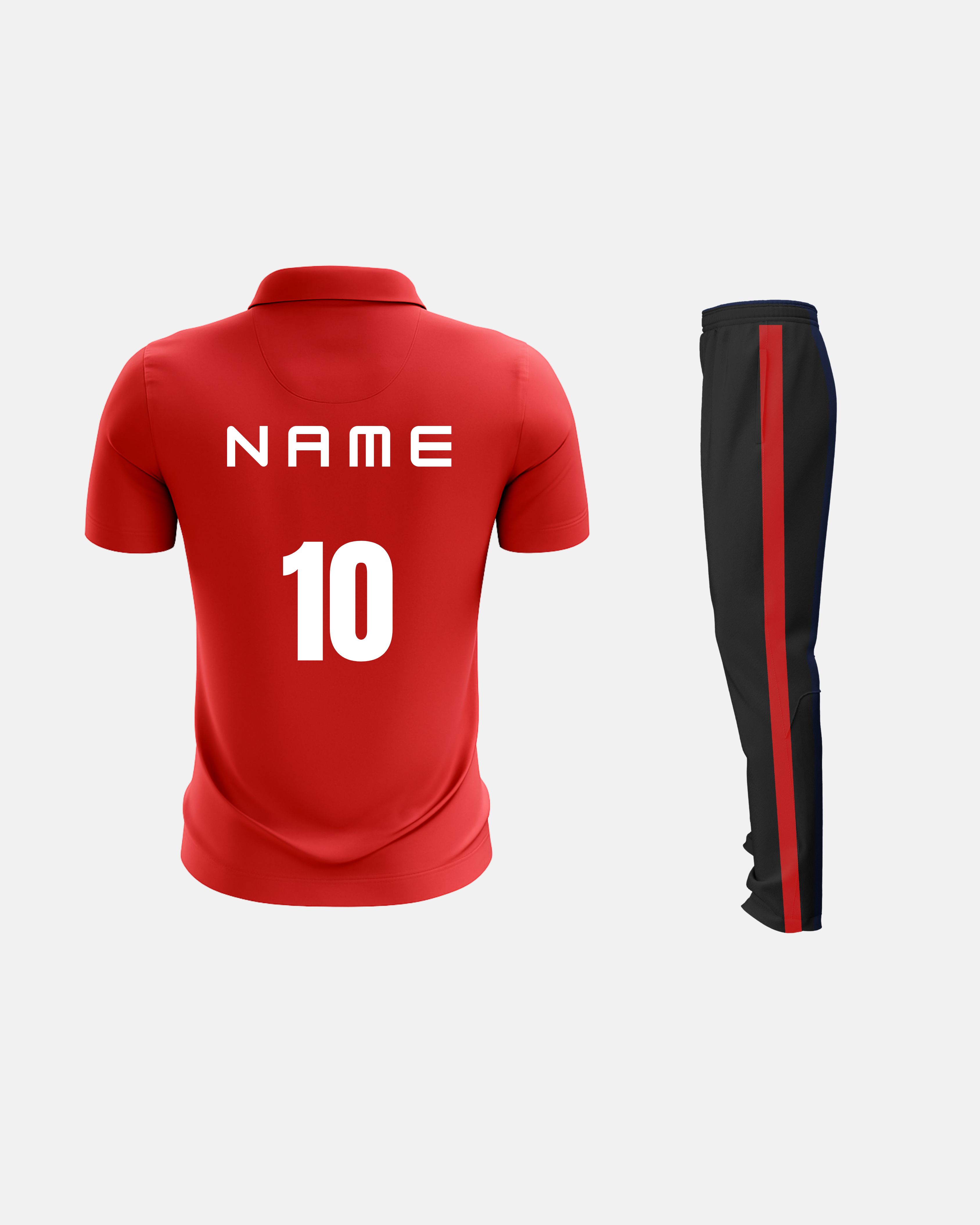 Bolt Custom Team Jersey - Light Red